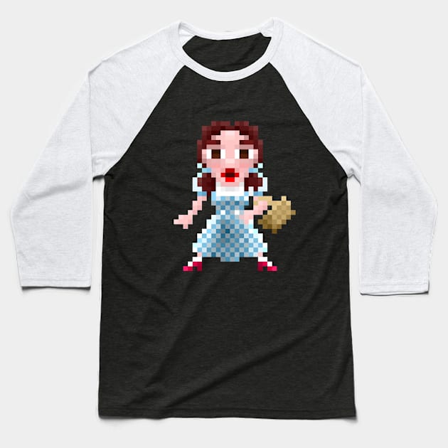 Kansas Girl Baseball T-Shirt by badpun